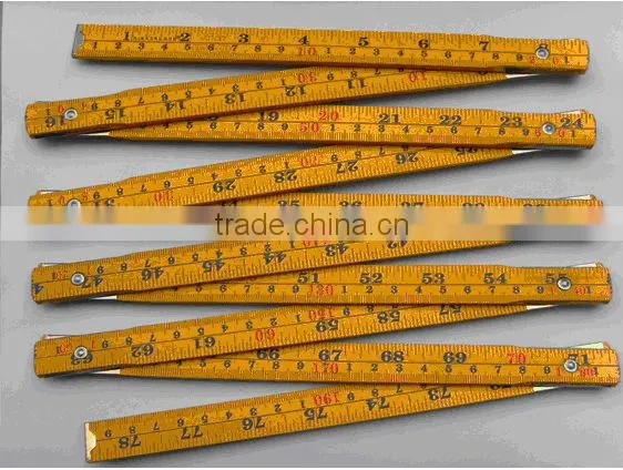 folding wooden ruler