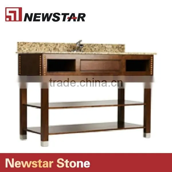 Simple design Hotel vanity Wooden Vanity Base