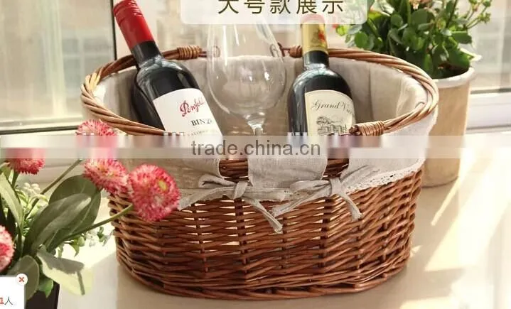 cheap hot selling storage wicker basket