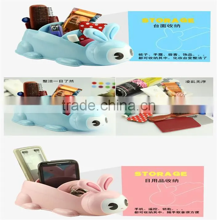 N236 cartoon creative desktops square boxes, large capacity Desktop Phone
