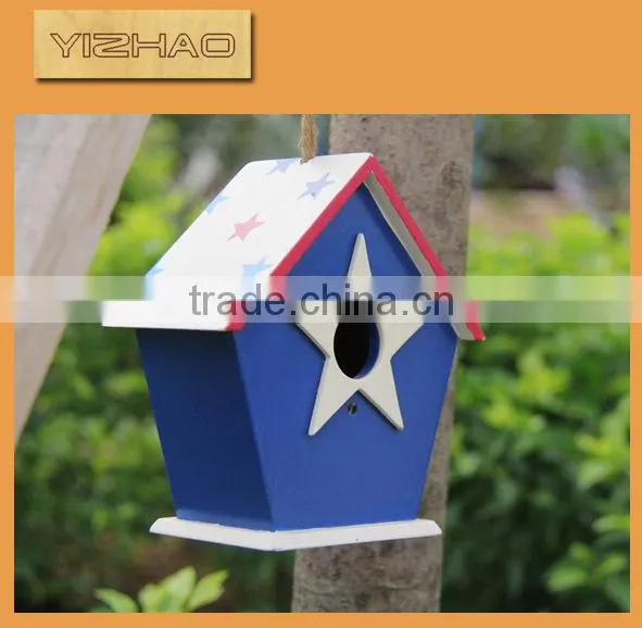 Garden Decorative Wooden Bird House,Eco-friendly Wooden Bird House