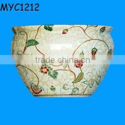 Ceramic fish bowl