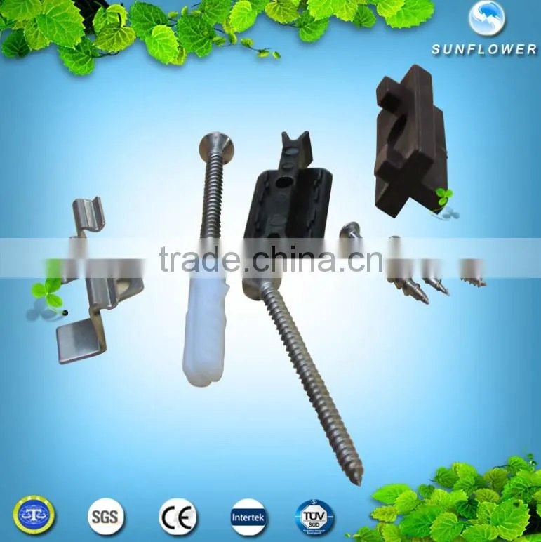 Easy Install Recycled 100% high quality Green Initiative flooring building materials