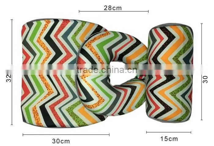 Car Use Three Sets Neck Support Massager Back Cushion