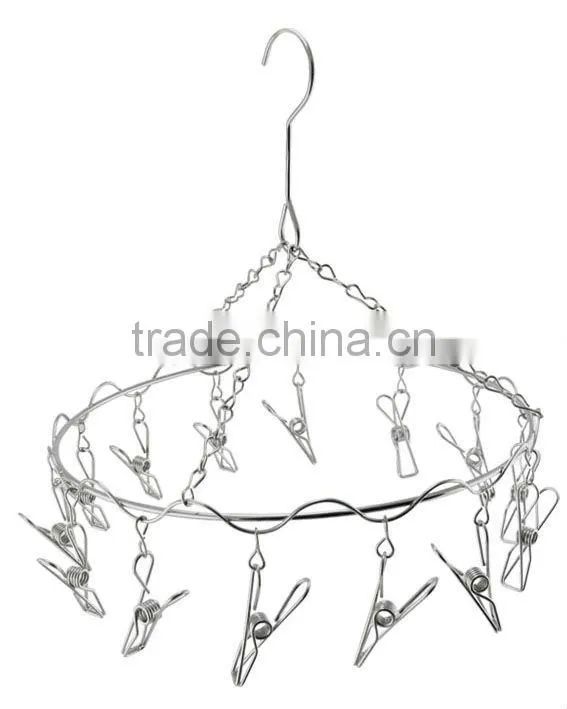 stainless steel clothes hanger