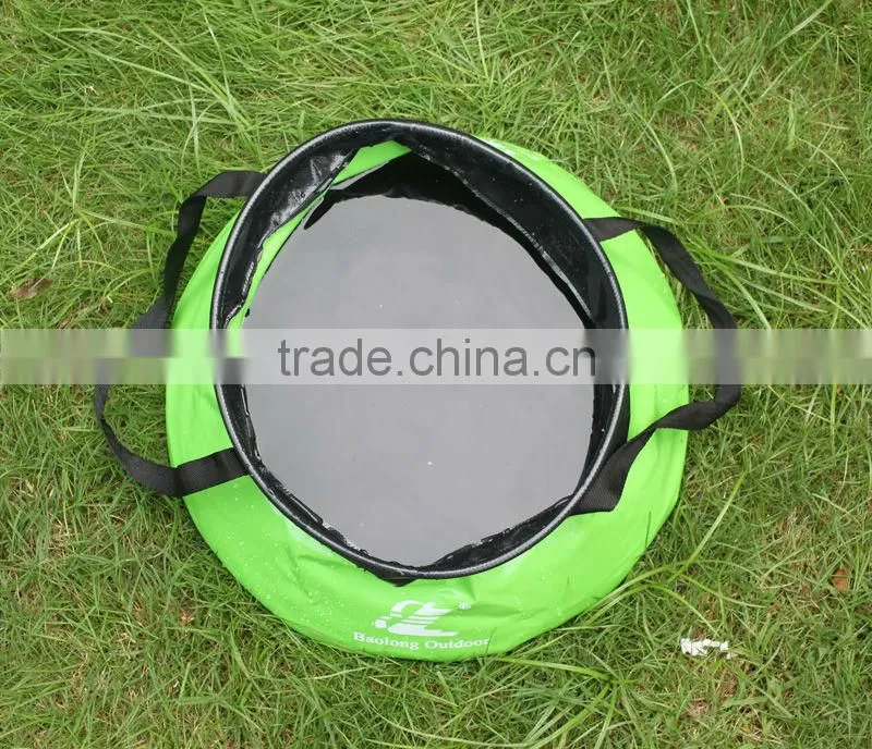 Round shape outdoor use camping water carrier