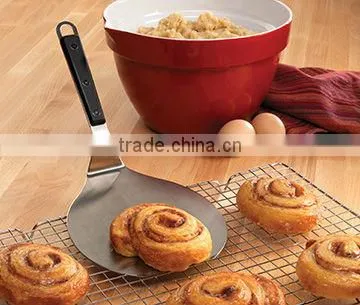 Stainless Steel Jumbo Cookie Pizza Shovel with Handle