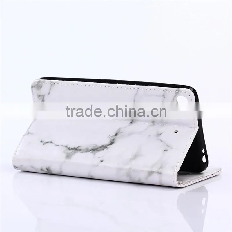 Noble design high quality marble PU card bumper/pocket cell phone case for Xiaomi