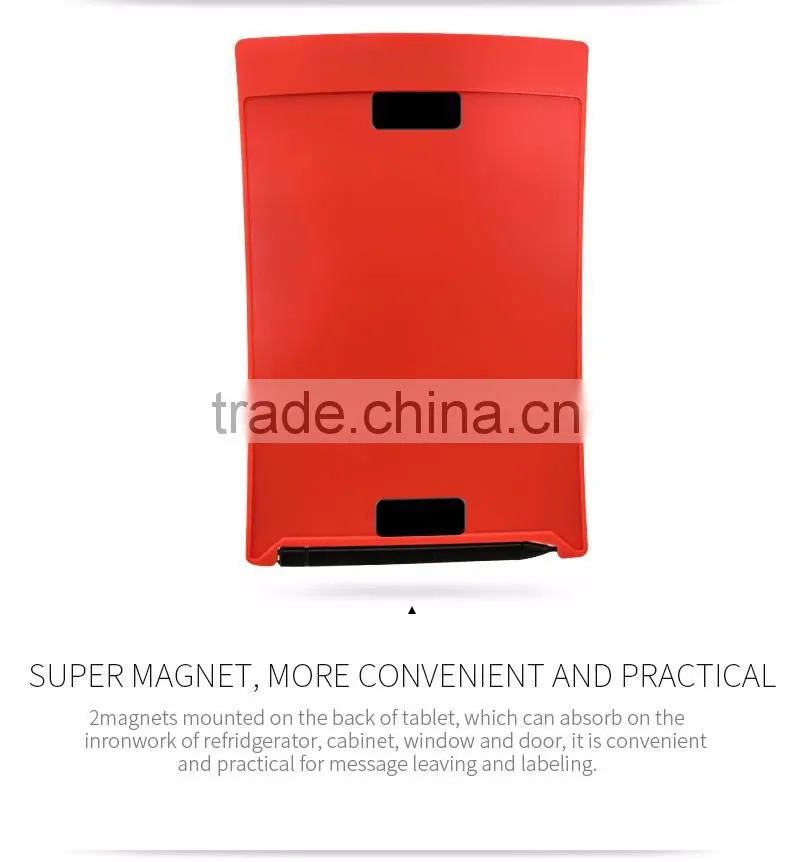 2016 hot sale paperless LCD writing board for kids/home/office