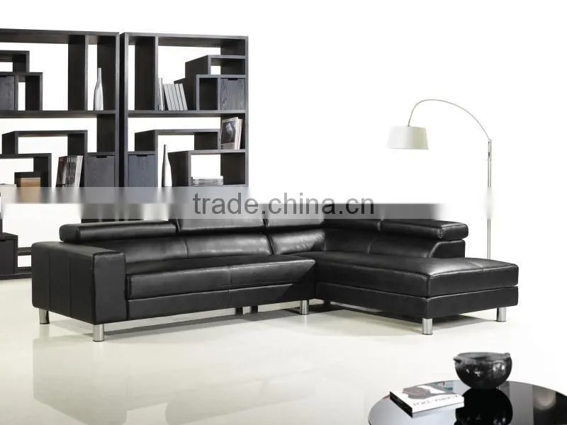 JR8034 neoclassic red leather L shape living room luxury sofa set home furniture new alibaba design