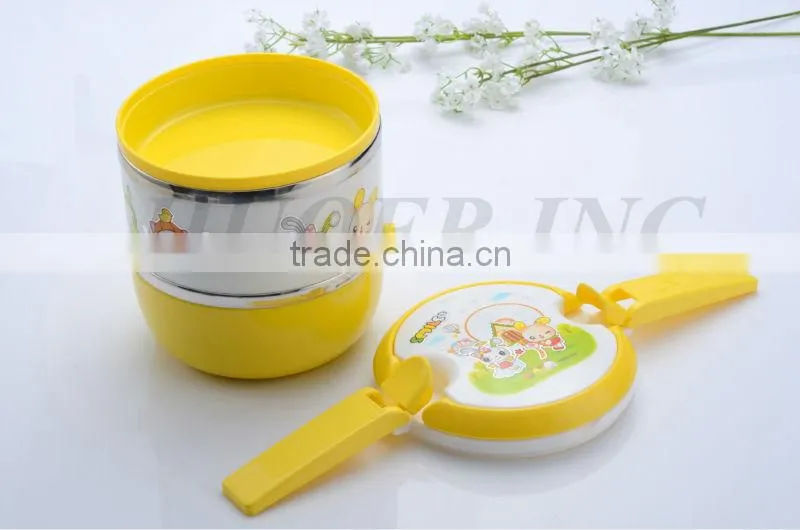 Stainless Steel Food Container With Handle