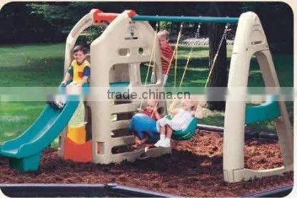 Hot Popular Sale Kids Playground Slide & Swing(A-19405)