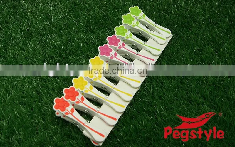 TPR spring clip Bi-material clothes clips