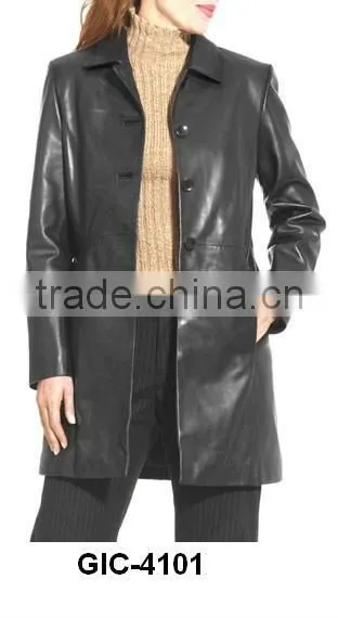 Leather Coat