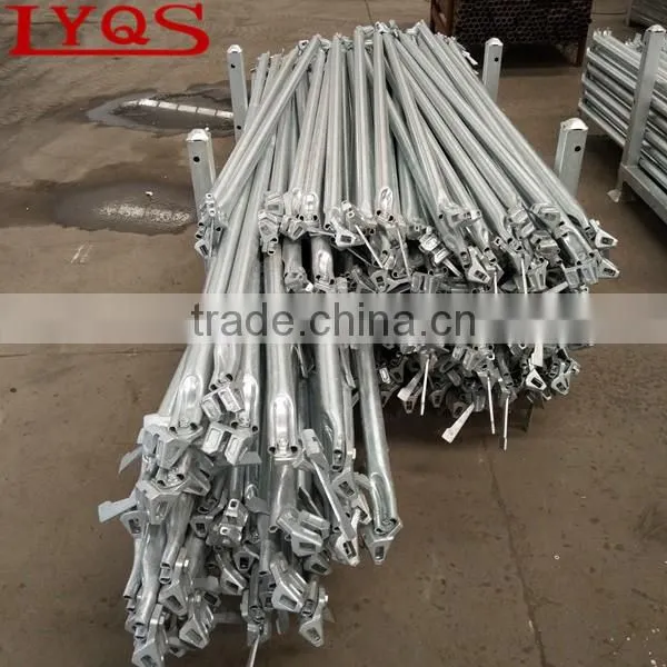 EN Standard 48.3*3.25mm steel ringlock scaffolding for sale