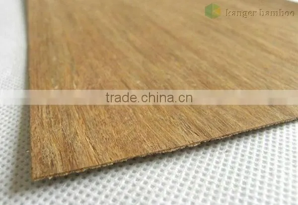 kanger vertical Carbonized laminated bamboo veneer sheets cheap board for wallpaper