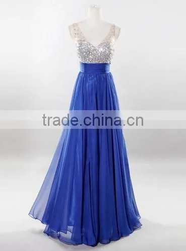 2015 beaded ruffled prom designer evening dress online
