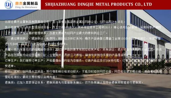 Shijiazhuang Dingjie Metal Products Co., Ltd company overview - view 1