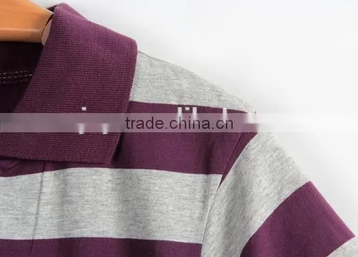 Cheapsale Sexy Fashion Ladies Tight Solid Stripe 100% Cotton Short Sleeve Polo Neck Casual Dress