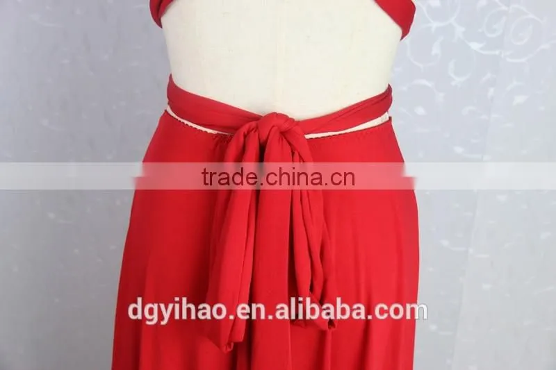 Yihao 2016 Special Offer Natural V-neck Vestidos De Fiesta Women Long Sexy Strapped Lady Party Maxi Summer dress