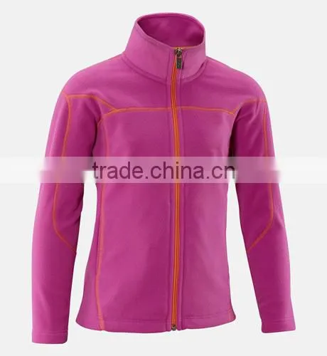 Colorful Custom Fleece Sweatshirt Full Zipper blue hoodie
