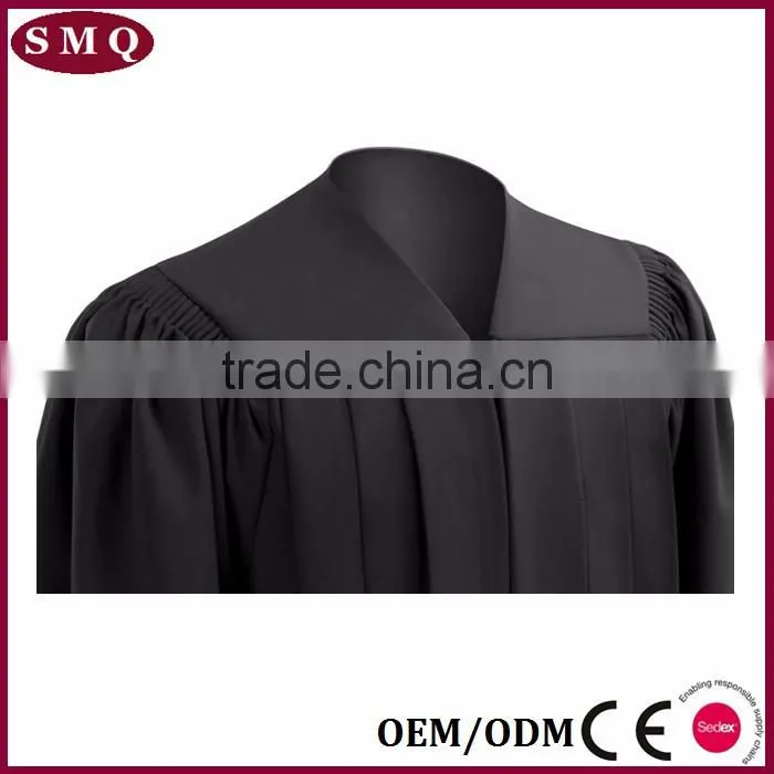 English lawyer robe with classic sleeves