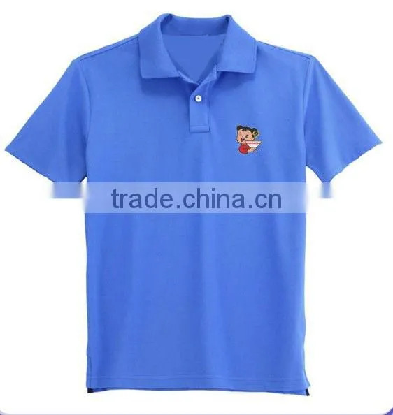 Polo T-shirts unisex, 2013 fashion strip, newest hot sale popular design, Polyester/cotton Custom Design T-shirt, polo T-shirts