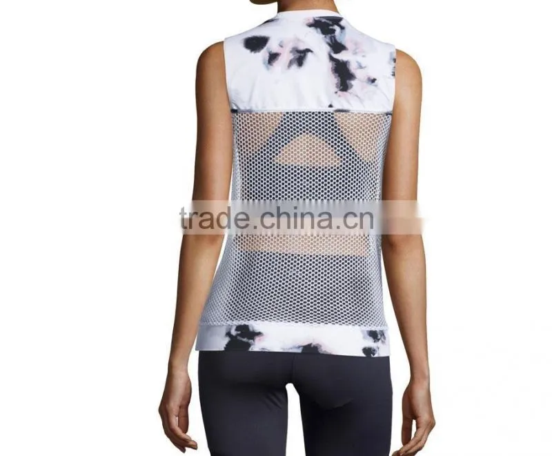 Wholesale women sports yoga tank top casual gym sport wear fashion wear sleeveless vest