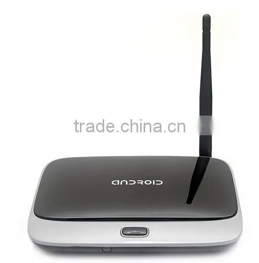 WiFi TV Set Top Box XBMC DLNA OTG 1080P WiFi TV S 4.0 Quad Core ARM Cortex A7 Rockchip RK3128t CS-918T 2G/16G Android 4.4 TV Box