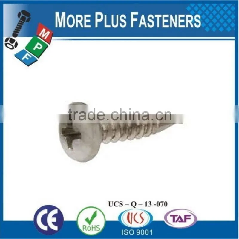 Made in Taiwan Phillips Recessed Pan Head Sheet Metal Self Drilling Screw Pan Head Phillip Self Drilling Screw