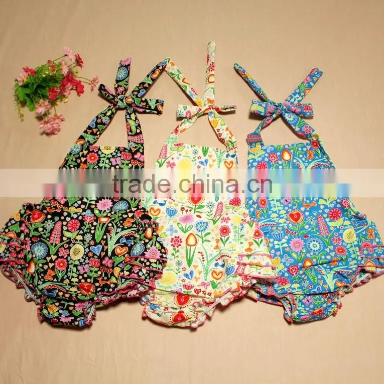 Girl Bodysuit Rompers Cotton Jumpsuit Playsuit