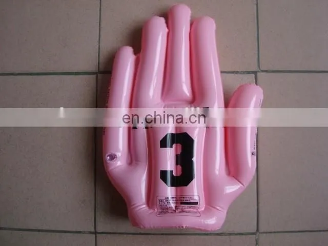 Inflatable cheering palm inflatable hand for promotional gifts