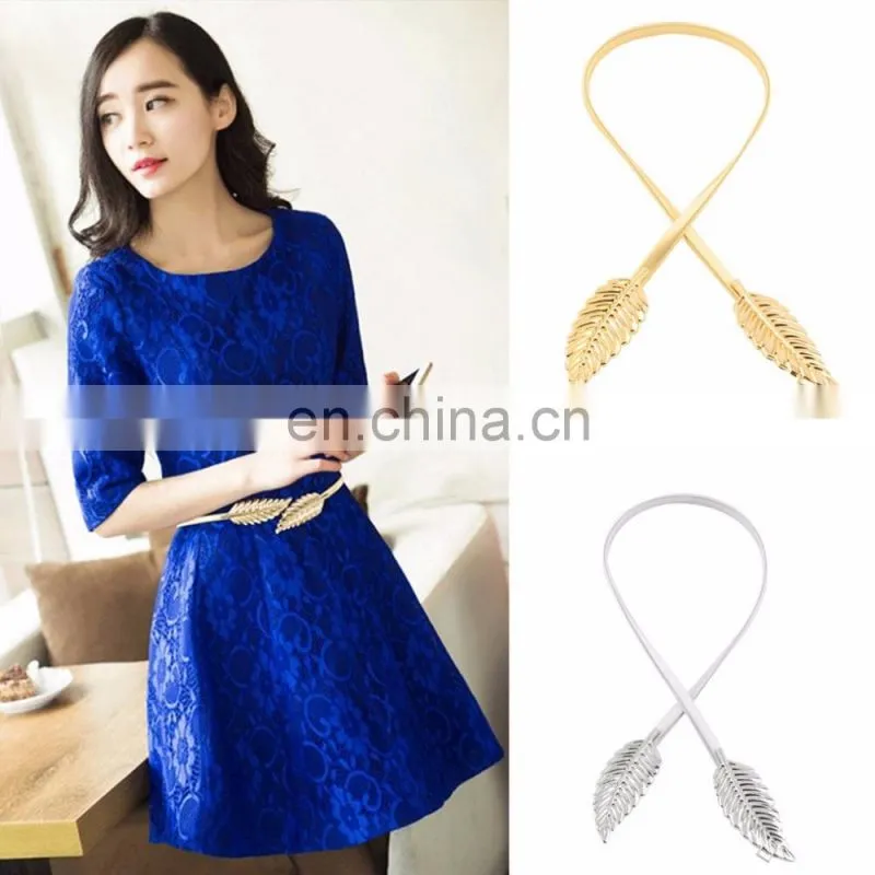 2017 new fashion women elastic buckle belt yiwu wholesale