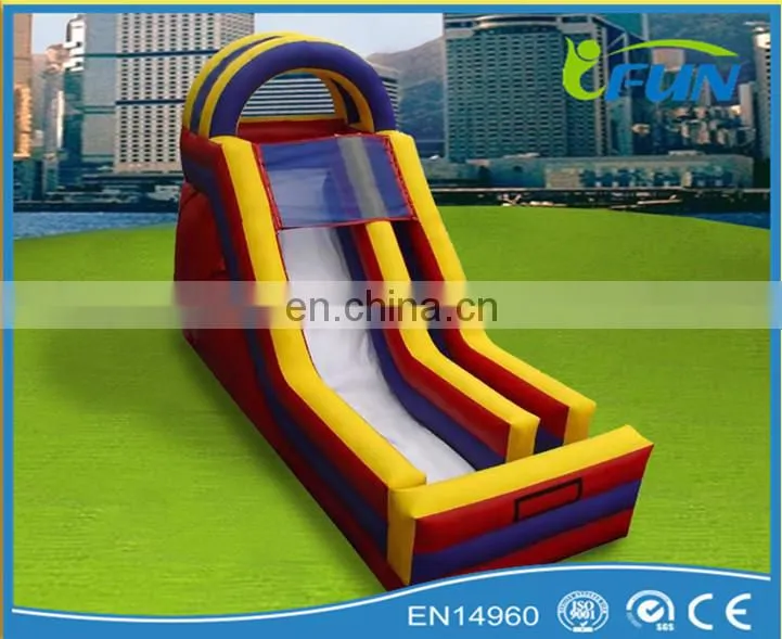blue inflatable slide / giant inflatable sldie / inflatable water slide for kids or adults
