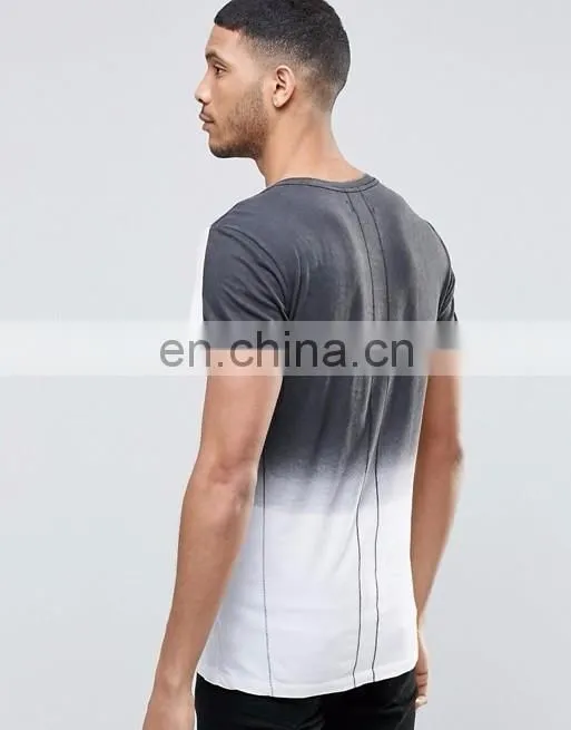 2016 Wholesale custom high quality tshirt 95% cotton 5% spandex men printed t shirt