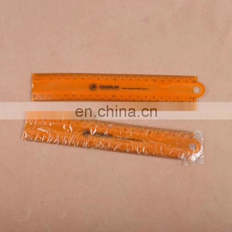 Personalized Logo Customized High Quality flexible plastic rulers