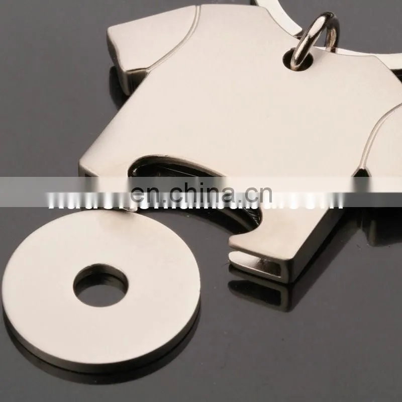 Promotional gift t-shirt keychain coin holder keychain