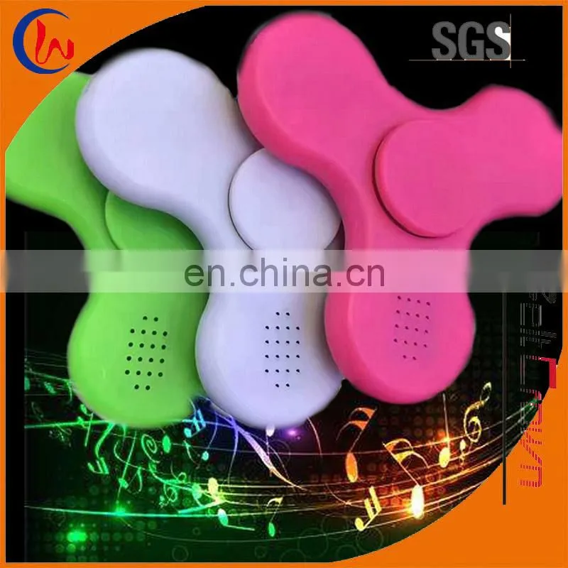 Edc anti-stress toys light up 608rs hand led bluetooth spinner fidget