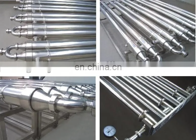 Automatic MILK Tube UHT Sterilizer with factory price