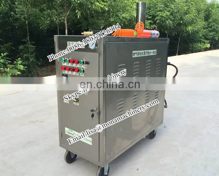 13 bar single gun car steam washer/car washing machine with stainless steel