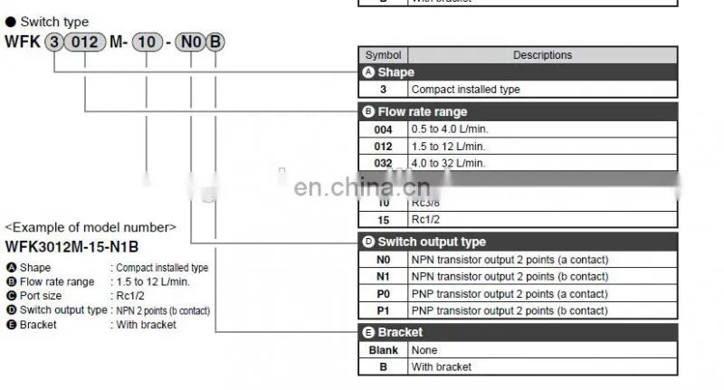 Original Electric Valve CKD Brand Water Flow Sensor Magnetic Valves WFK Series CKD WFK7200-32
