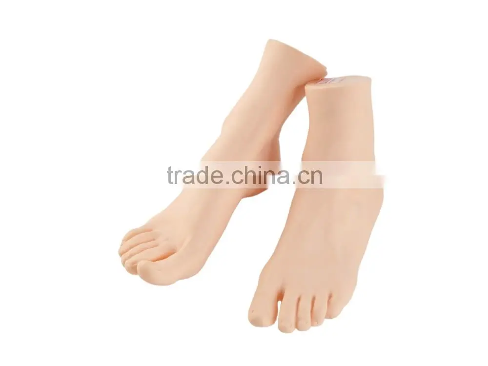 Plastic Foot Mannequin Dispaly socks/shoes feet mannequin Model M0026-RJ7/8