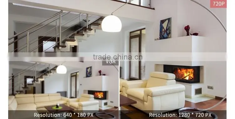 PIR Detector+Smoke detector+Door sensor+Wifi IP Camera PTZ P2P Wireless 1.0MP IRCUT CMOS Security Surveillance Camera