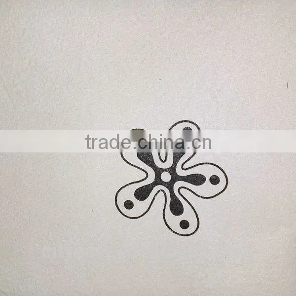 Bronzed Floral Pattern Suede Fabric Bonded With Roma Fabric For Sofa, Home Textile
