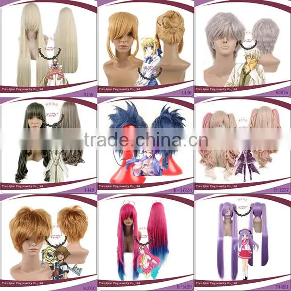 Hot Selling Japanese Hatsune Miku Lolita pink ponytail Cosplay Wig