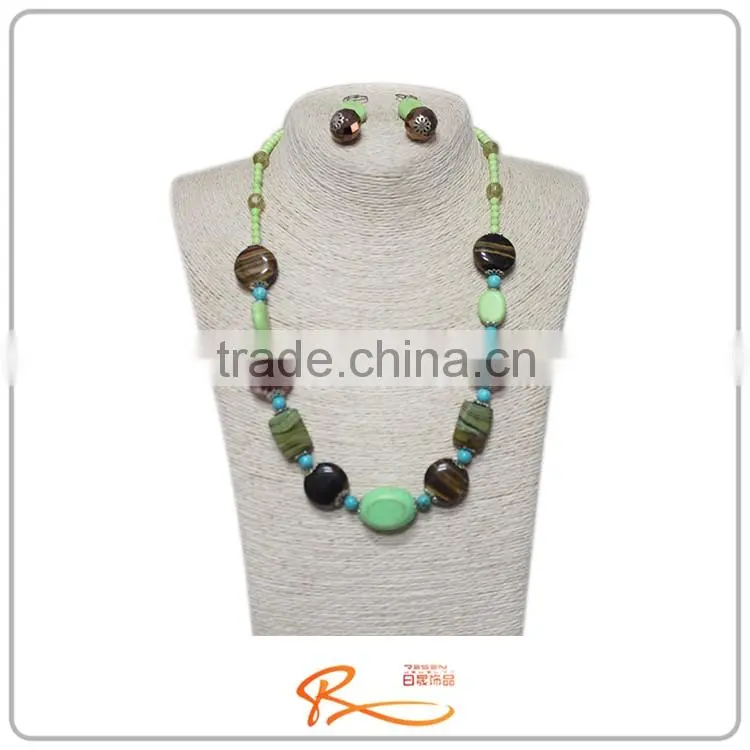 High quality fashion style simple design charms necklace