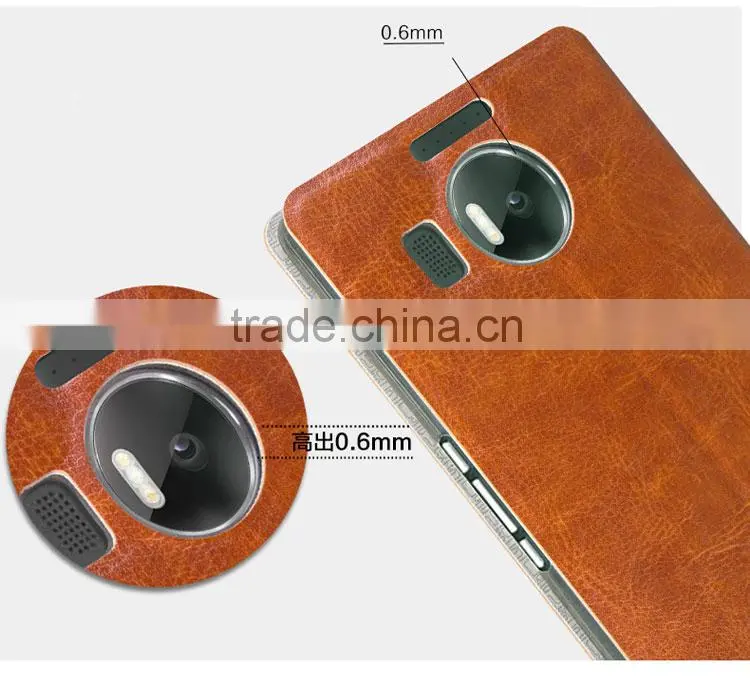 MOFi PU Leather Mobile Phone Case for Microsoft Lumia 950 XL, Back Cover for Lumia 950 XL