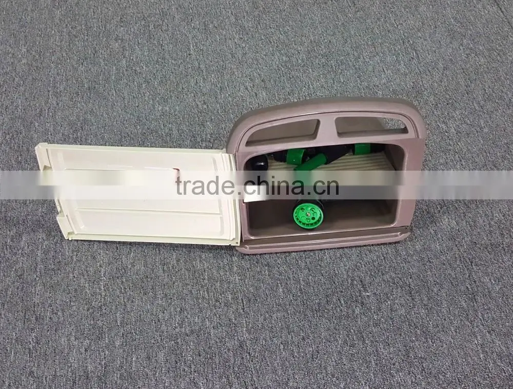 Garden Plastic Hose Hanger with Storage Cabinet