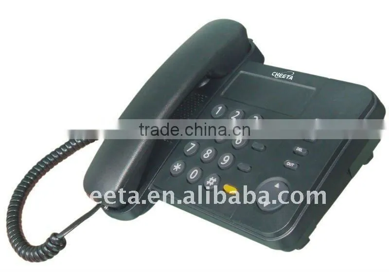 Brand style cute corded telephone with basic function