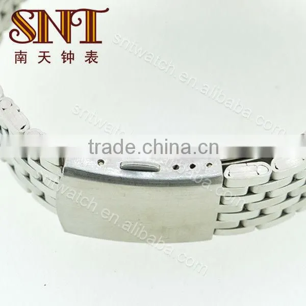 SNT-ME005 men's fashion luxury high quality automatic menchanical skeleton watch,OEM/ODM,blue pointer